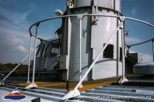 BH7 being moved to The Hovercraft Museum -  (credit: The <a href='http://www.hovercraft-museum.org/' target='_blank'>Hovercraft Museum Trust</a>).